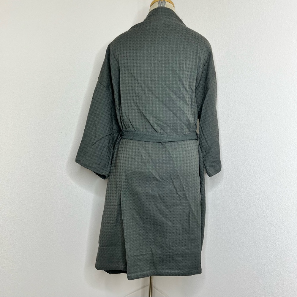 🔹 Bathen Waffle Weave Robe - Picture 2 of 5